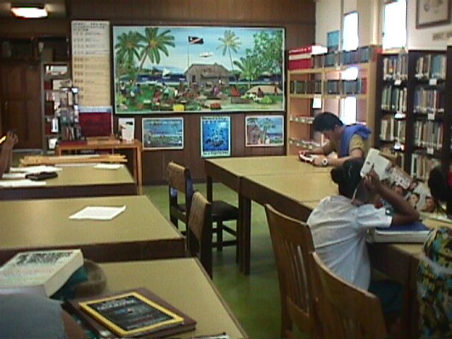 At the Library